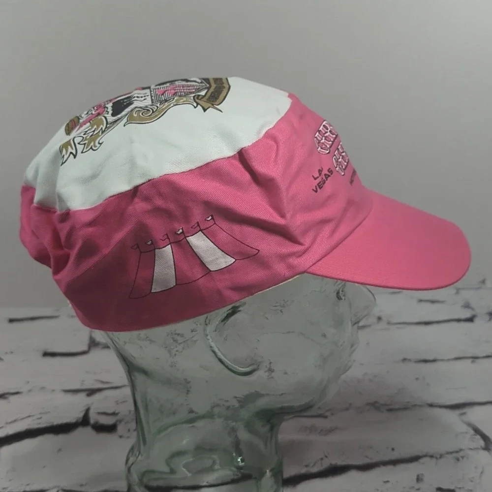 Circus Circus‎ Las Vegas Reno Snapback Vintage Hat Adjustable Pink White Casino